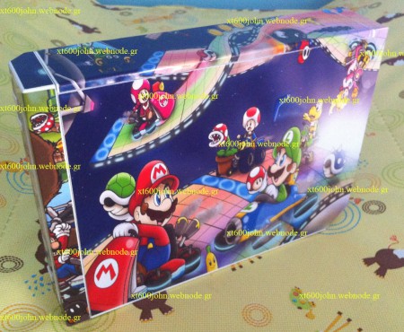 WII ΚΟΝΣΟΛΑ FULL EXTRA ΑΣΠΡΗ-ΜΑΥΡΗ SUPER MARIO(c)